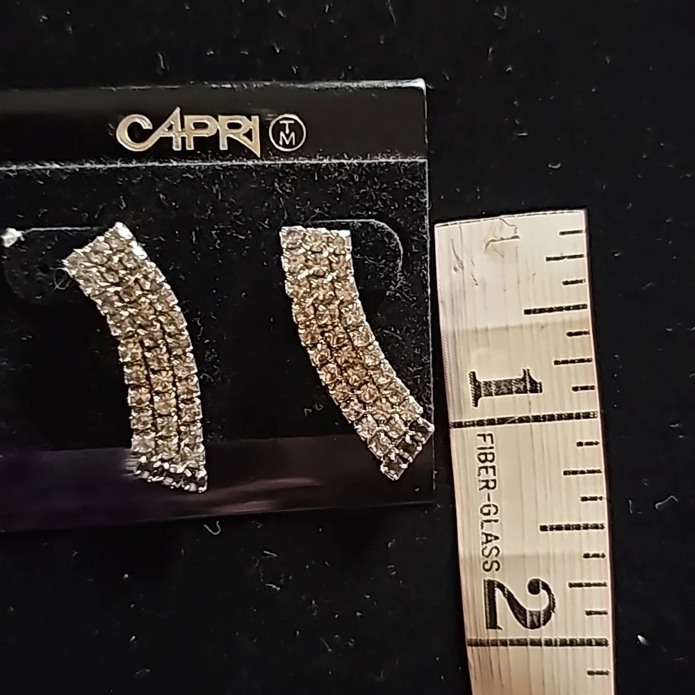 Capri Rhinestone Earrings🎠9
